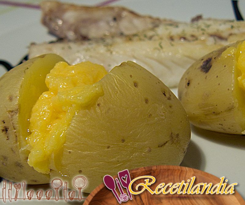 Patatas asadas con Mantequilla de Arce y Canela
